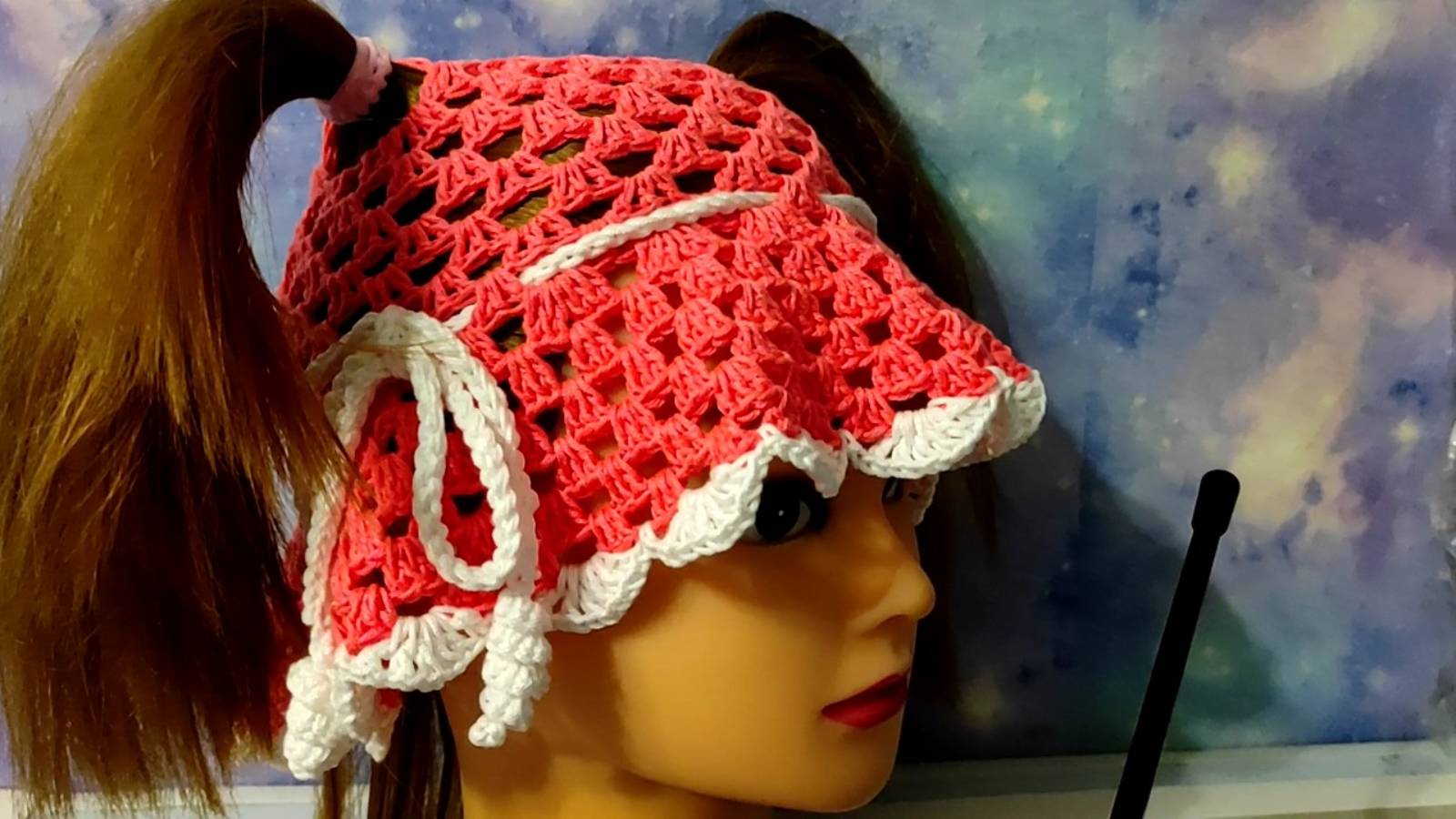 Детская, летняя панамка крючком. Подробное видео для начинающих. смотреть онлайн