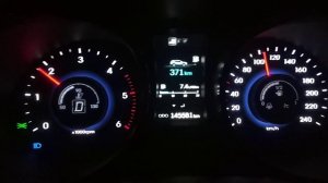 Hyundai Santa Fe 2.2crdi 2015 Расход топлива