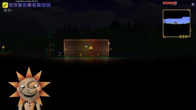 Sun and Moon Take on TERRARIA смотреть онлайн