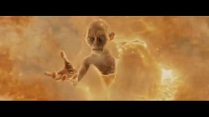 Властелин колец. (Горлум падает с кольцом) R. Kelly: I Believe I Can Fly.