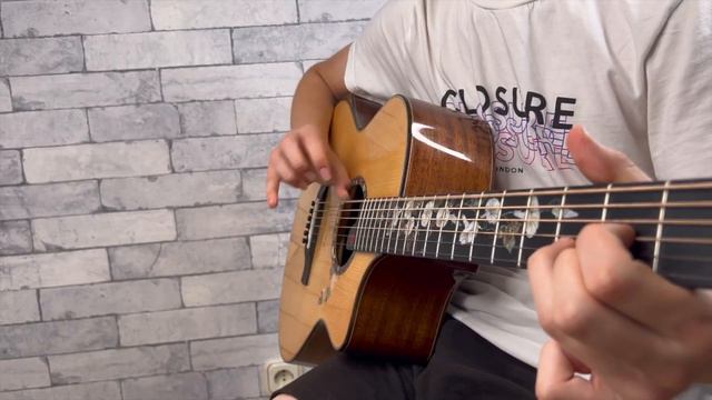 Someone to you played on acoustic guitar . . . смотреть онлайн