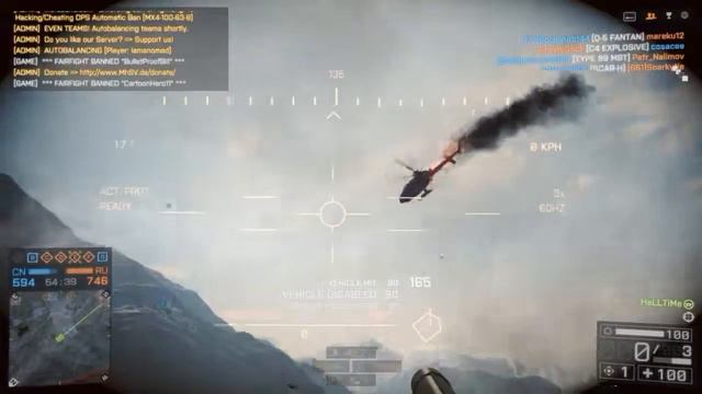 Taking down LittleBird with Tank - Battlefield 4 смотреть онлайн