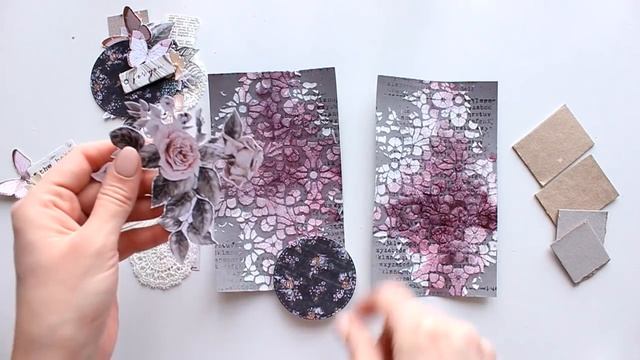 ScanNCut Mixed Media Cards Tutorial by Elena Morgun смотреть онлайн