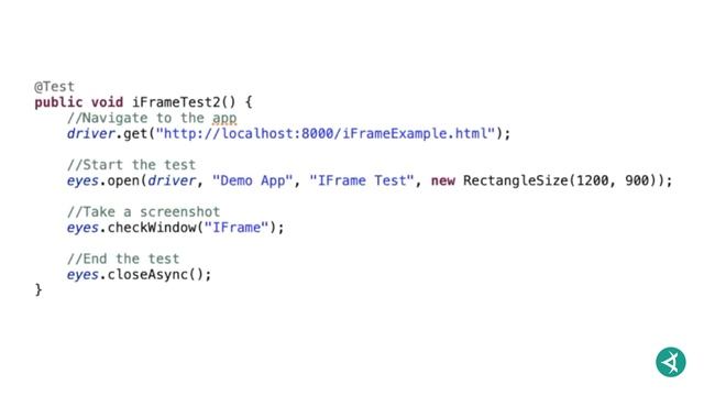 How To Test and Validate iFrames - Applitools Eyes смотреть онлайн