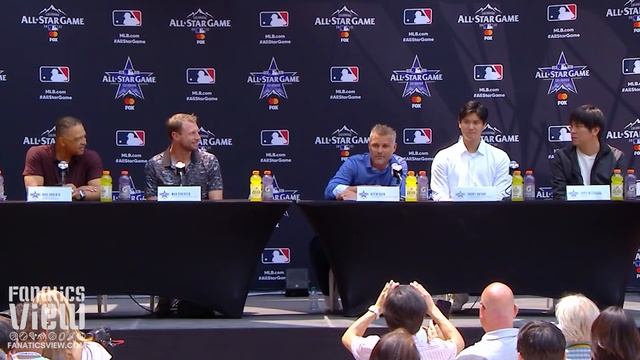 Shohei Ohtani & Max Scherzer React to Being Named MLB All-Star Starters & Shohei's Historic Season смотреть онлайн