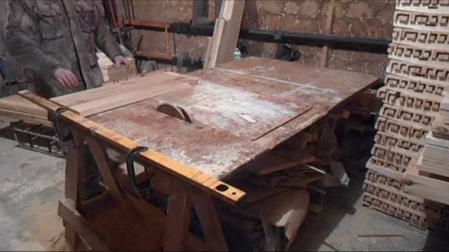 Торцуем детали для табуретки смотреть онлайн