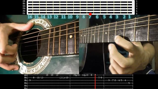 Walang Iba - Ezra Band Lead/Solo Guitar Tutorial смотреть онлайн
