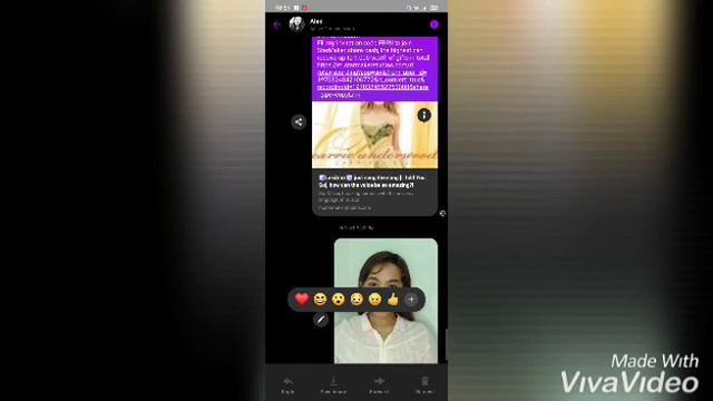 Facebook Tips | How to react to conversation with any emoji on messenger| So Happy смотреть онлайн