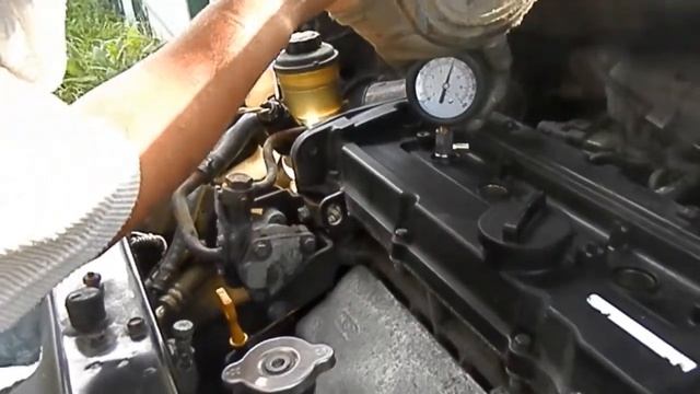 Компрессия на Хендай Гетц после 180000км пробега