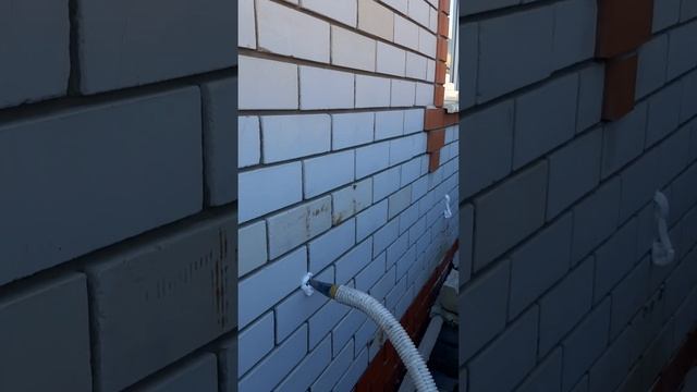 качаем пеноизол, мороз минус 8