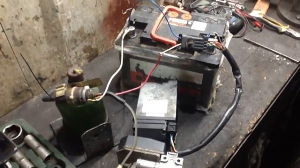 Webasto Thermo Top C. Запуск на столе.