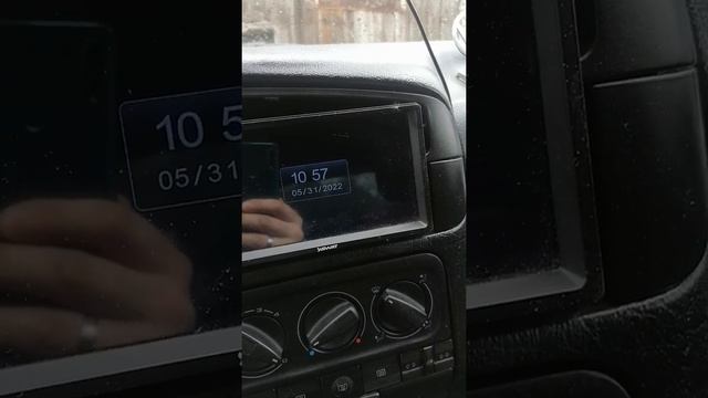 полное отключение экрана на китайской магнитоле смотреть онлайн