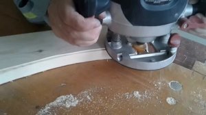Работа ручным фрезером по дереву. Фрезеровка кромки