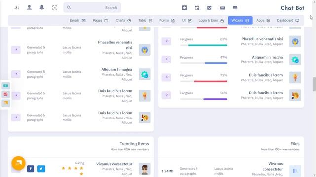 Chat Bot Admin Bootstrap 5 Dashboard Template with Light RTL Theme смотреть онлайн