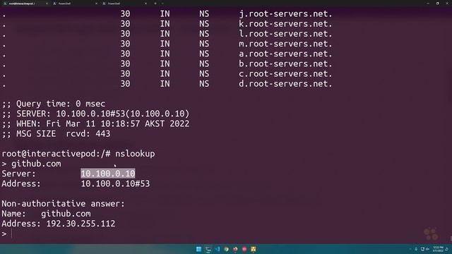 Training Certified Kubernetes Administrator 21 Testing CoreDNS from Application Pod смотреть онлайн