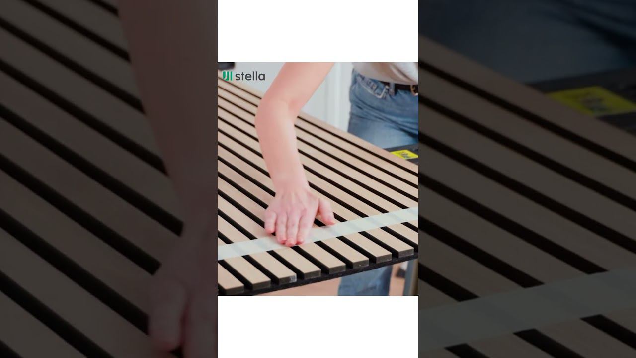 Монтаж стеновых акустических панелей Stella смотреть онлайн