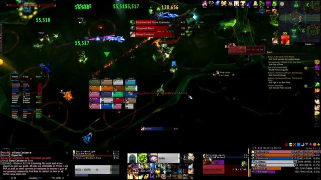 [WoW 7.3.5] Antorus (Mythic Difficulty) - Imonar the Soulhunter Discipline Priest PoV смотреть онлайн