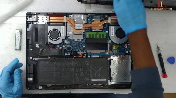 ASUS TUF Gaming FX705DD/DT | SSD Upgrade |Disassembling and Assembling