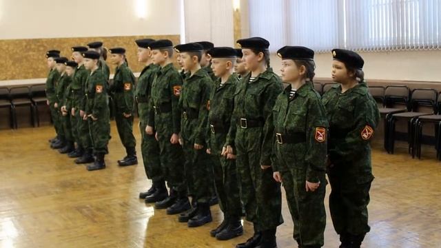 С Днем учителя! Поздравление учителей кадетского класса у сына, школа №18 г. Полевского. смотреть онлайн