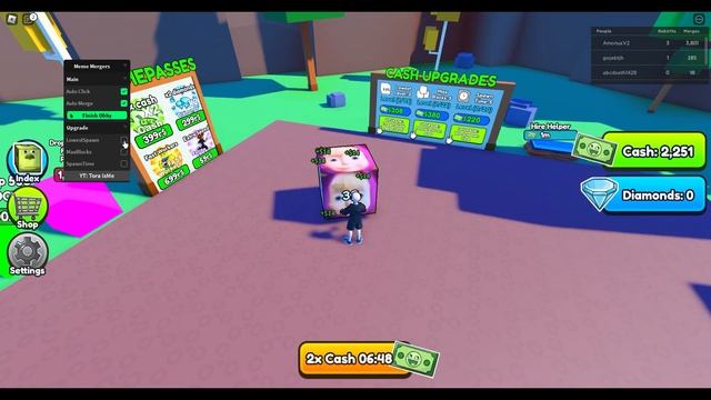 Roblox Meme Mergers Script - Auto Farm GUI & More смотреть онлайн