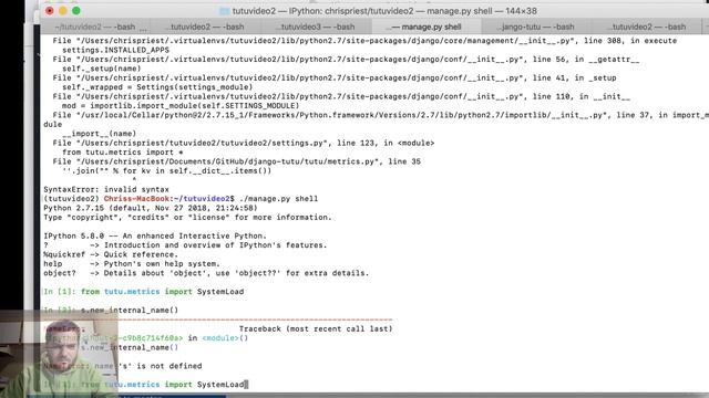 Building internal_name from __dict__ - Python/Django live coding (Part 29) смотреть онлайн