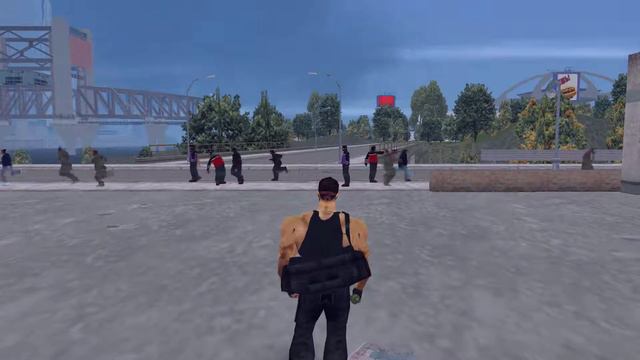 Обзор на скин для GTA III (Rambo) смотреть онлайн