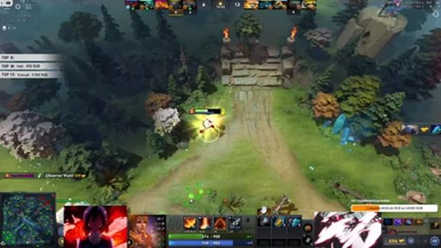 ДЕВУШКА ИГРАЕТ В DOTA 2 СТРИМ VDUTIK смотреть онлайн