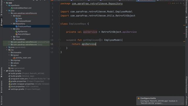 MVVM Architecture Android Kotlin - 2023 - #5 Retrofit смотреть онлайн