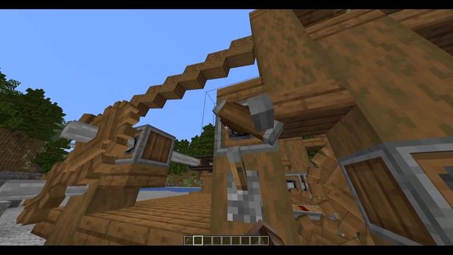 Minecraft Medieval Working TREBUCHET| Create Mod