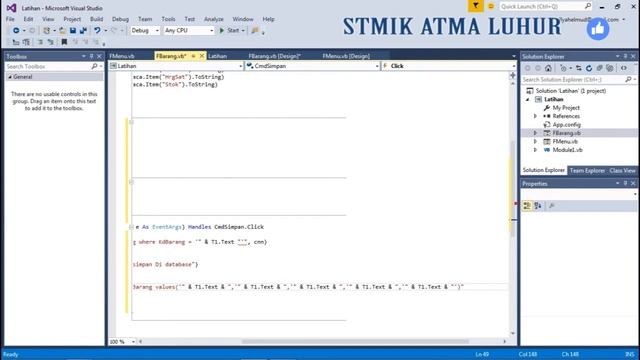 Save Data in Visual Studio Community 2015/2017 - SQL Server 2014 Part-3 смотреть онлайн