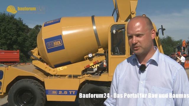 Carmix 2.5TT - Mobiler Betonmischer - Mobile Concrete Mixer - Walkaround & Demo Report смотреть онлайн