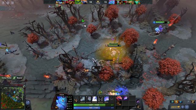 Dota 2 Испытание всех героев PUCK TURBO смотреть онлайн