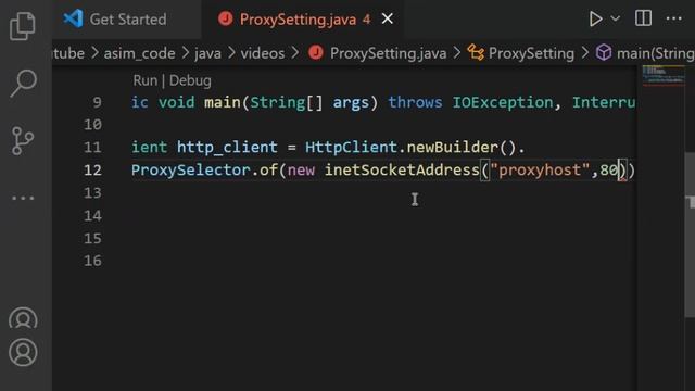 Setting Up Proxy Connection In Java смотреть онлайн
