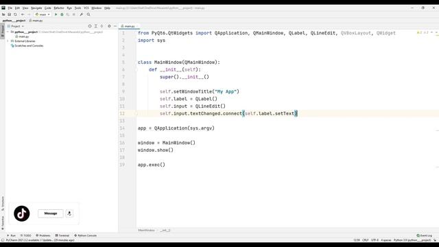 How to make QLineEdit and QVBoxLayout? - Python #PyQT6 Lesson 5 смотреть онлайн