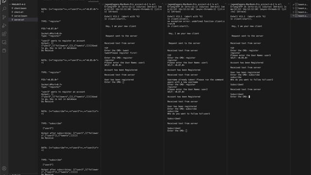 Twitter Clone Demo in Erlang смотреть онлайн
