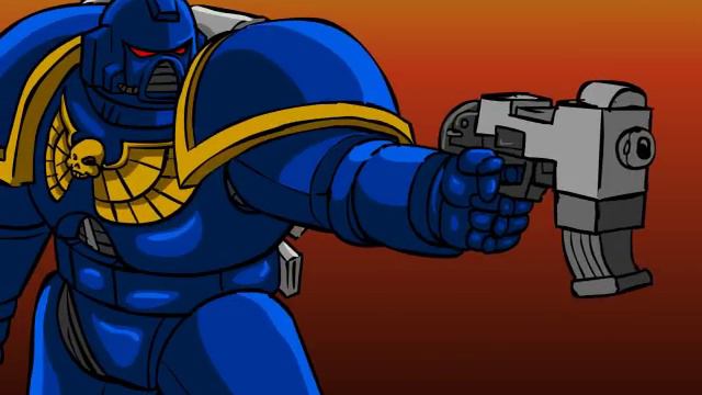 Space Marine And The Cruelty Of Chance - Mwg Contest Entry