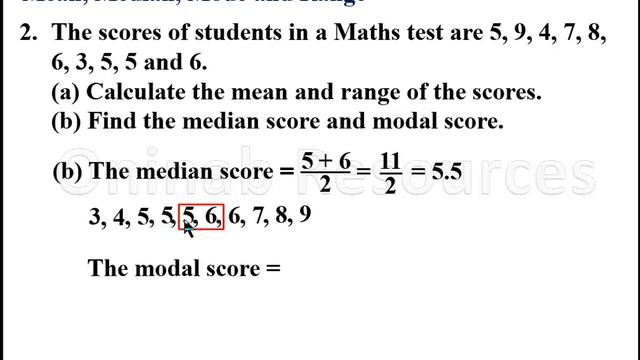 Mean, median, mode of Ungrouped Data смотреть онлайн