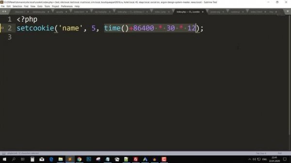 PHP Cookie — практические примеры использования