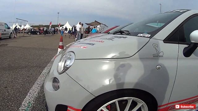 Fiat 500 Abarth 695 ss Corsa BEAUTIFUL!!! смотреть онлайн