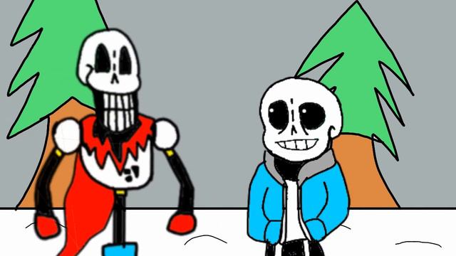 Песня Крутой Папирус Undertale! Анимация! смотреть онлайн