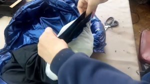 Как удлинить рукава у куртки.