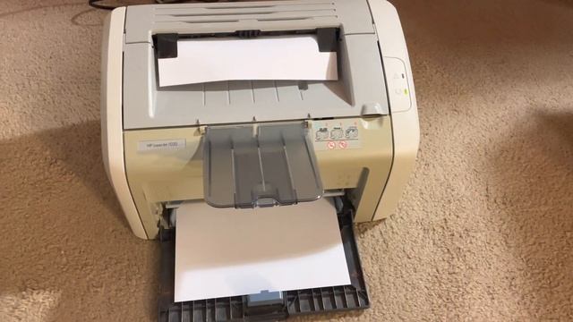 HP LaserJet 1020 Monochrome Workgroup Laser Printer - Demo Test смотреть онлайн
