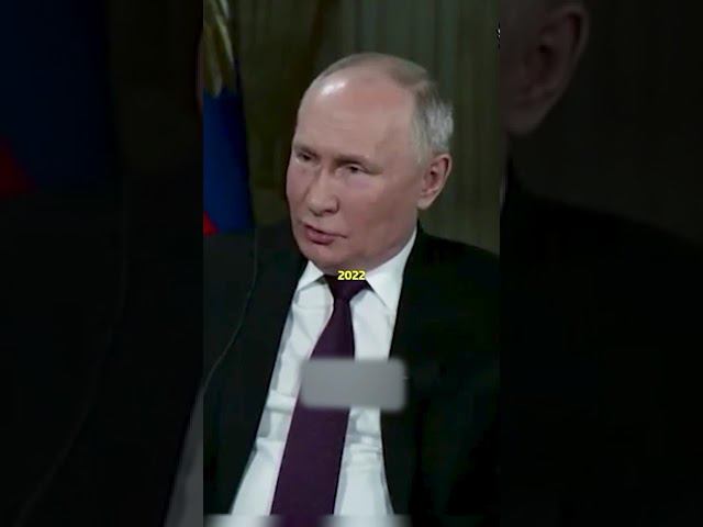 ＂Это они начали Войну＂   Владимир Путин ⧸ интервью Такер Карлсон #shorts