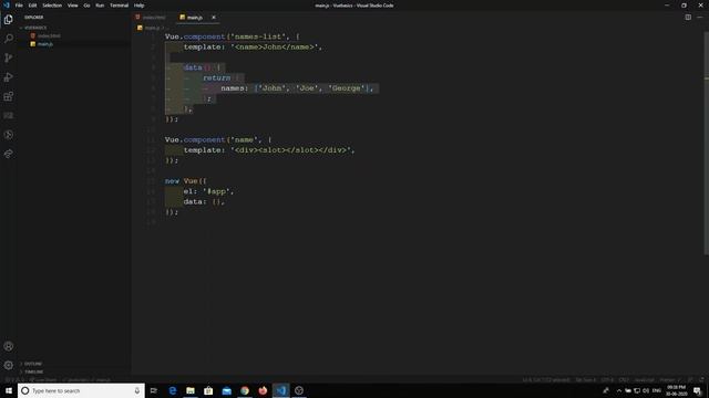 8. Vue.js Nested Components - Lets Learn how to use Components within Components смотреть онлайн