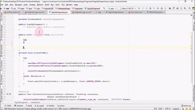 Part-4 Firebase Email Authentication in Android with Java with Fragments and Bottom Navigation View смотреть онлайн