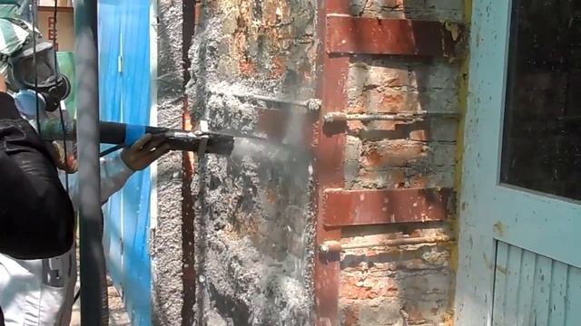 Влажное нанесение эковаты