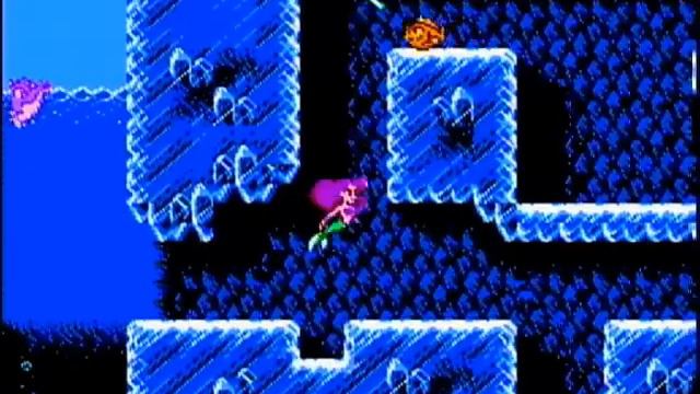 The Little Mermaid - NES Gameplay смотреть онлайн
