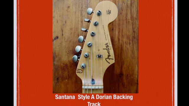 Santana Style Backing Track in A Dorian смотреть онлайн