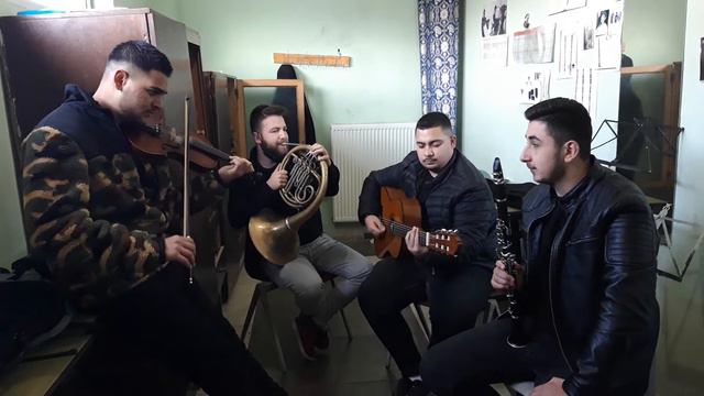 J.brahms hungarian dance no.5 Tefta tashko koco...Korce. смотреть онлайн