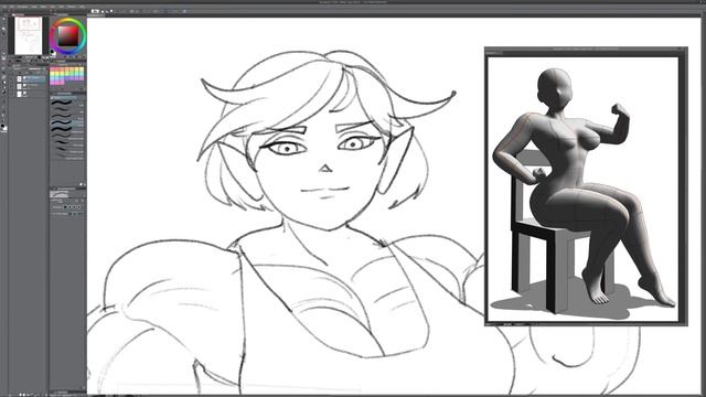 Sketch 3D model ref #2 fast - SammyUpvotes смотреть онлайн